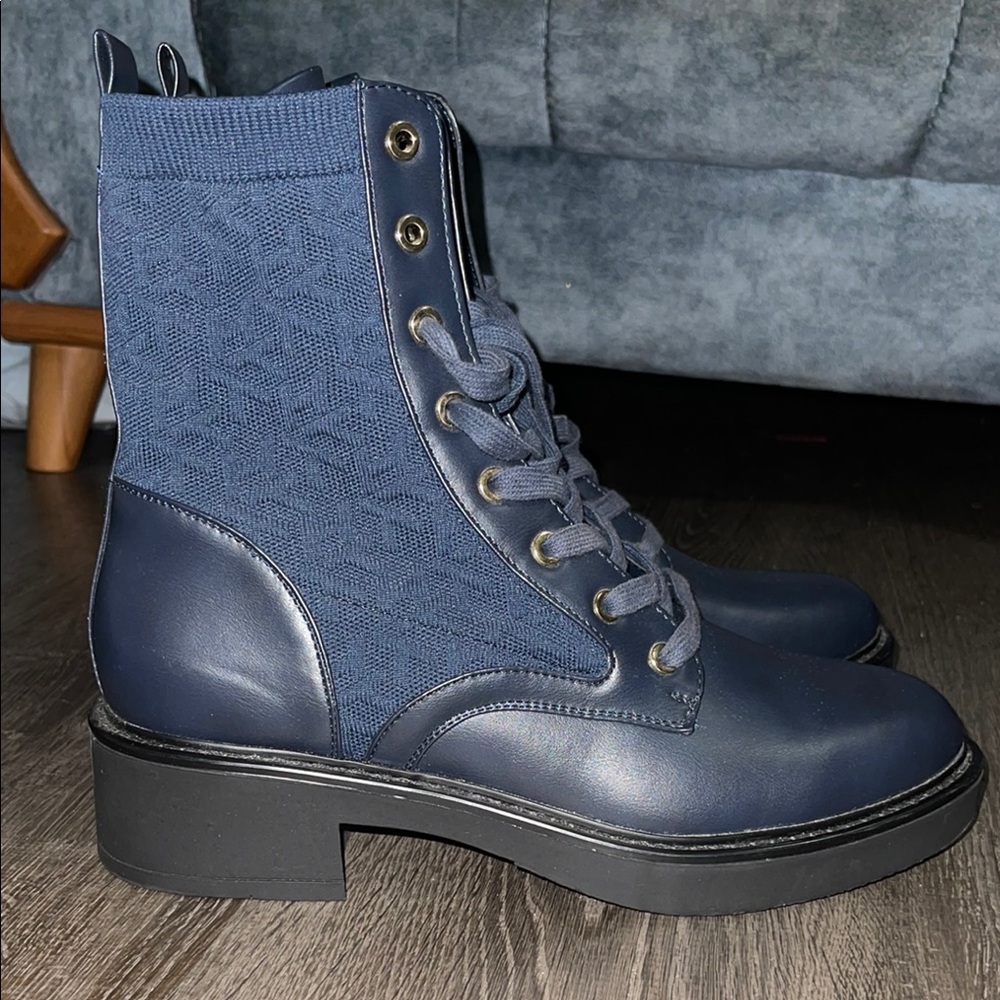Tommy Hilfiger Blue Ankle Boots
